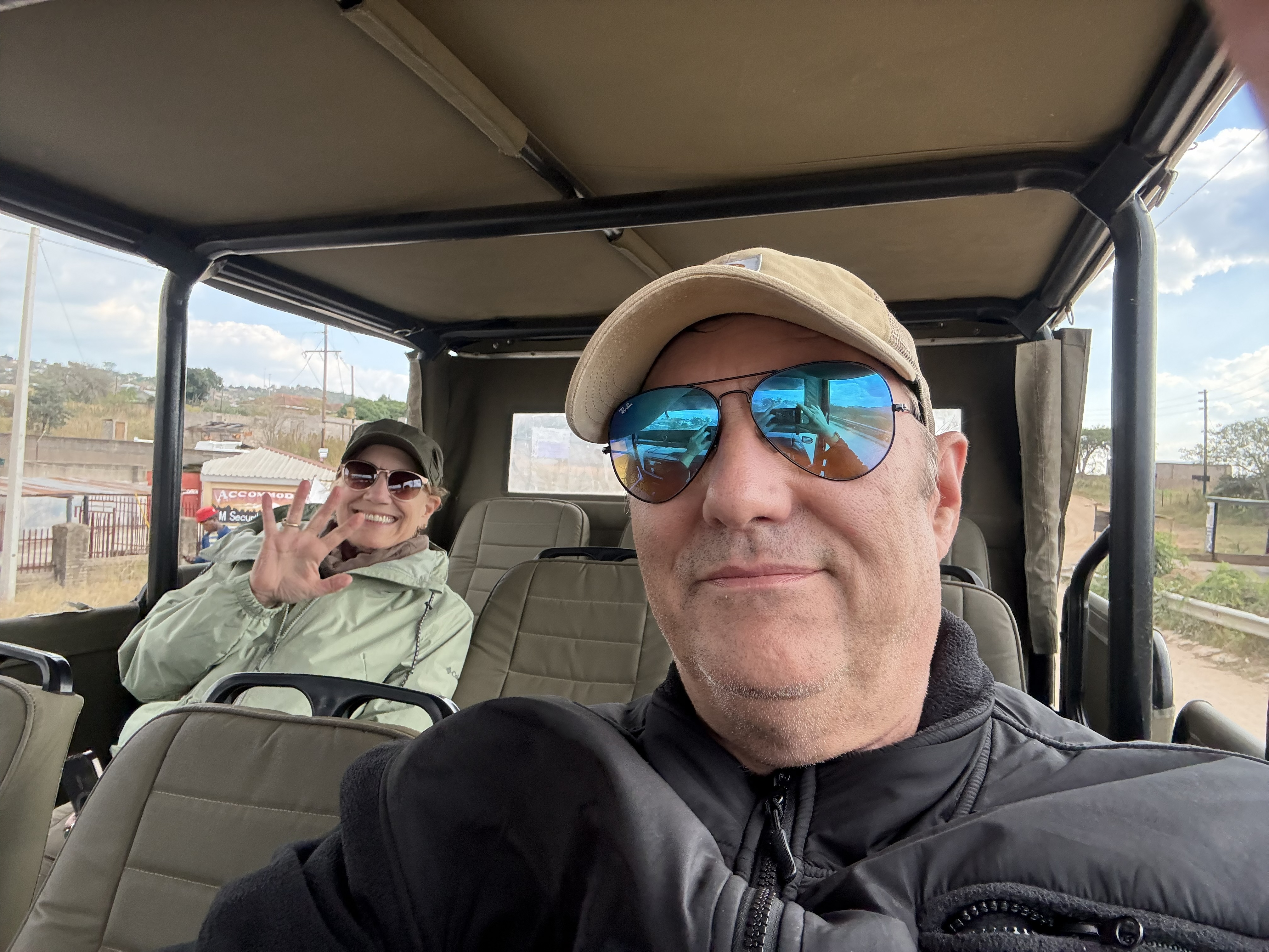 The open vehicle. The voucher promised no glass and no roof, and it delivered.