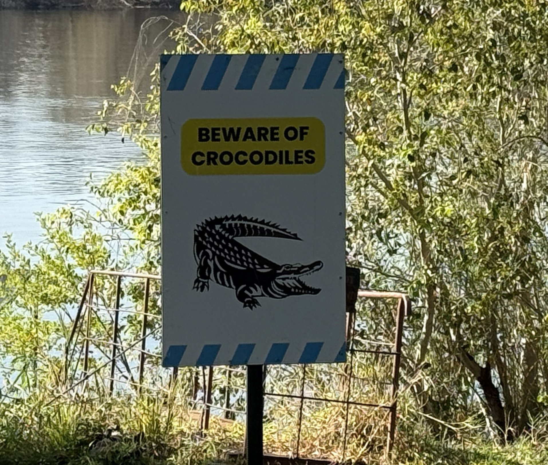 The sign is not a suggestion.