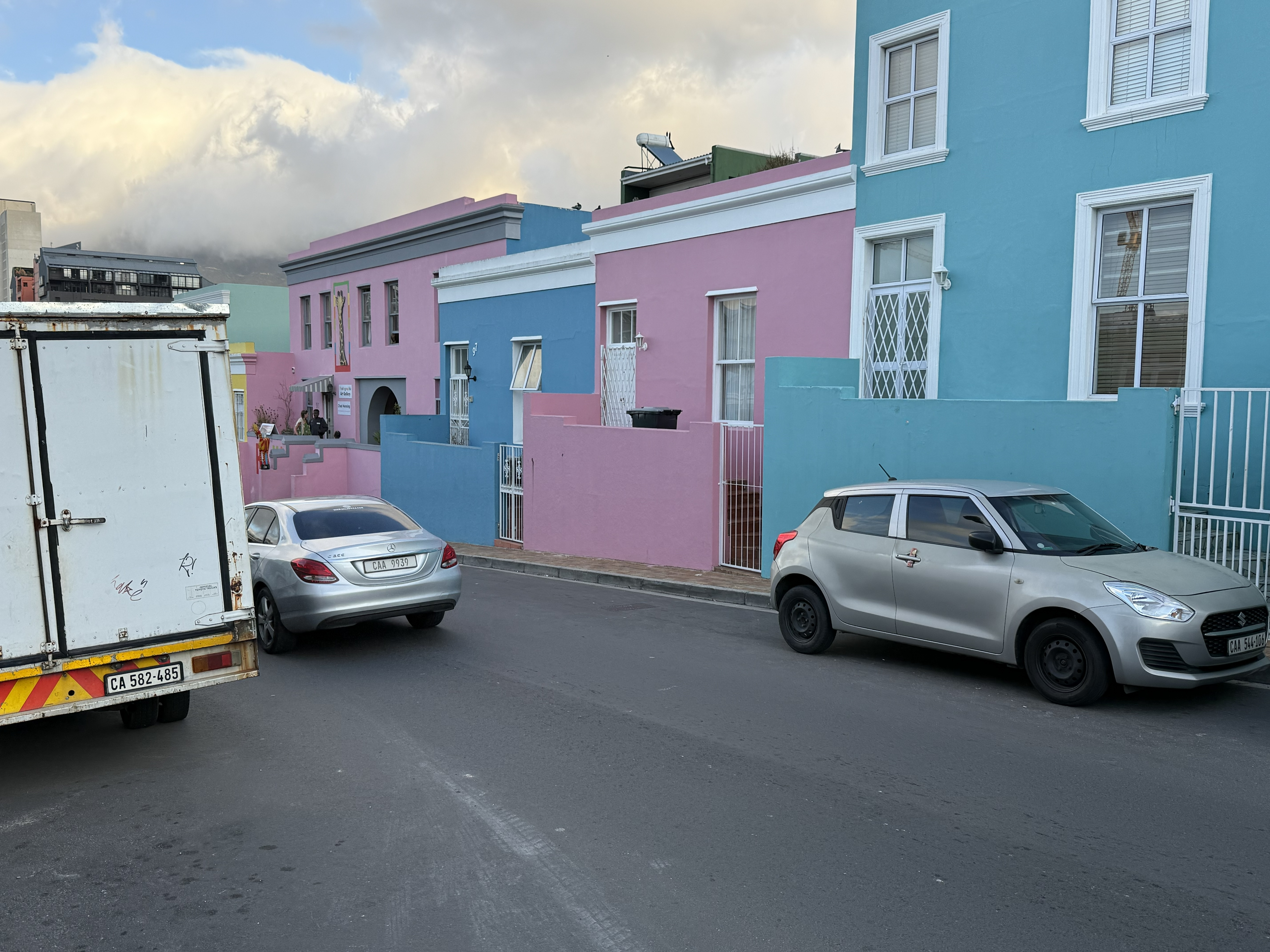 Bo-Kaap, where the houses are painted like a box of sweets and have been since long before it was fashionable.